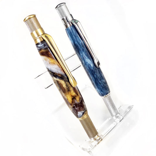 DiamondCast | Knurled Twist Ballpoints