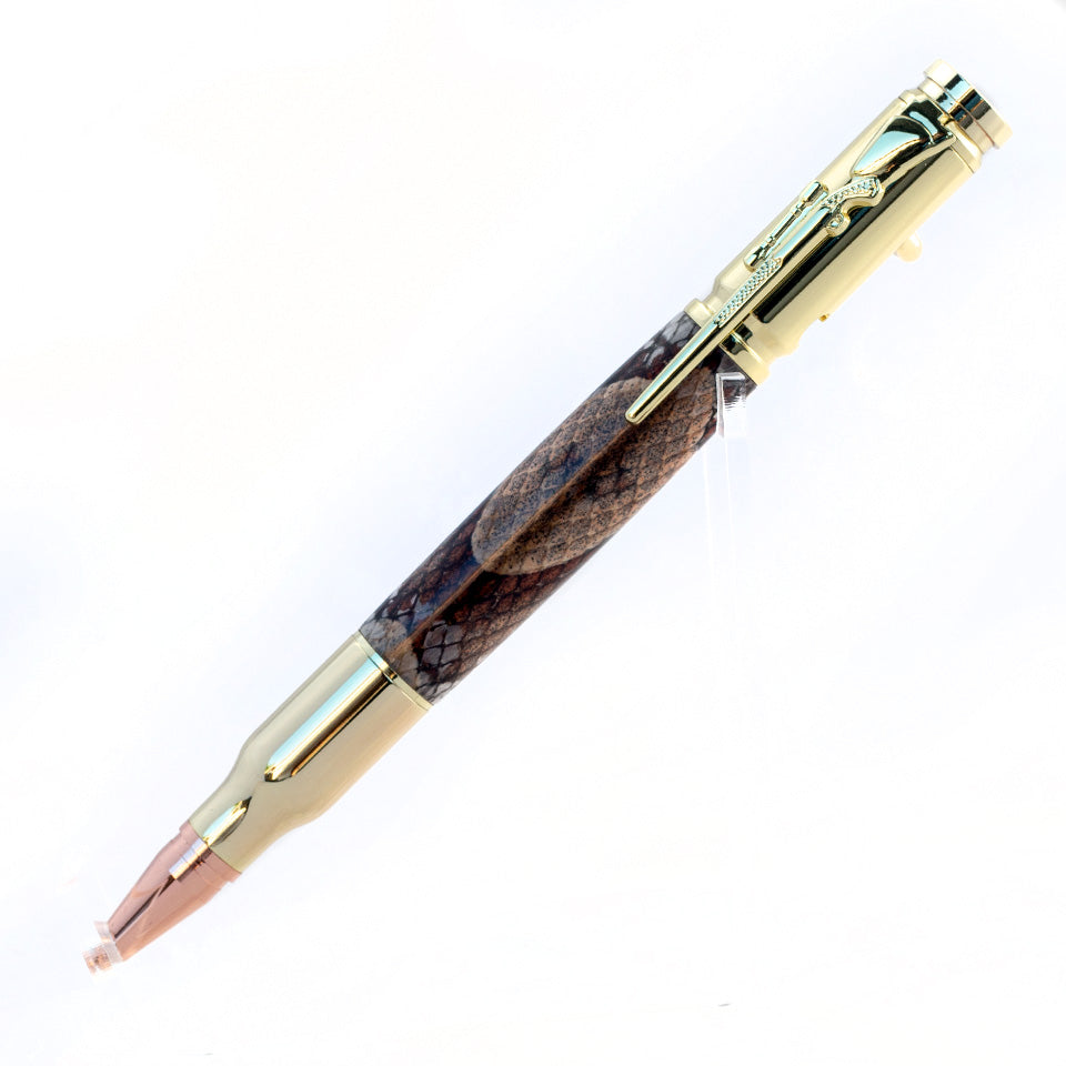 Snake Skin Bolt Action Ballpoints