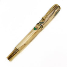 Load image into Gallery viewer, The Clooney Fountain Pen | Hemp Stalk Hybrid | Gold