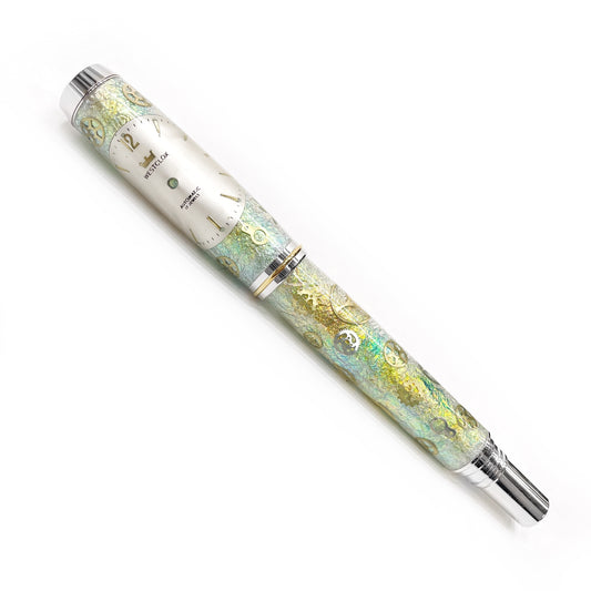 Watch Parts | Rhodium Clooney Rollerball Pen