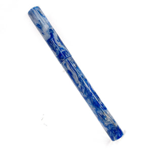 Stormwind’s “Blue Crush" Resin | Stainless Steel Apollo Rollerball Pen