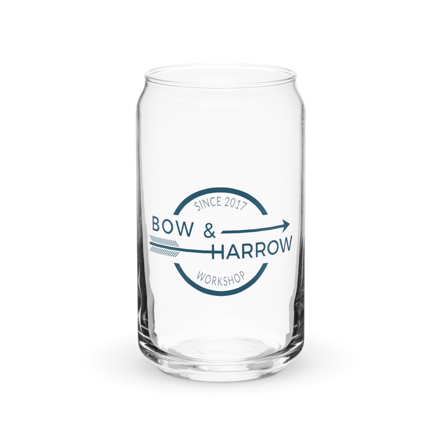 Logo Can-shaped glass