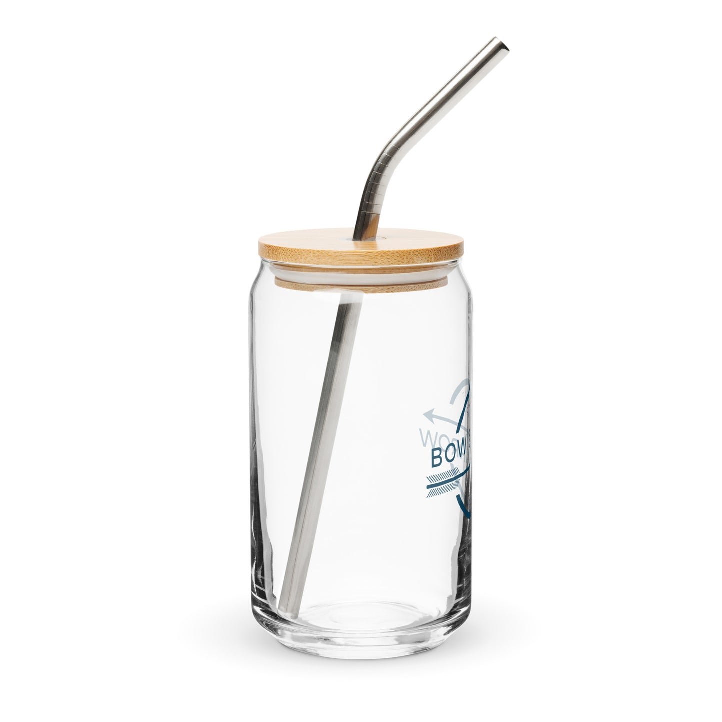 Logo Can-shaped glass