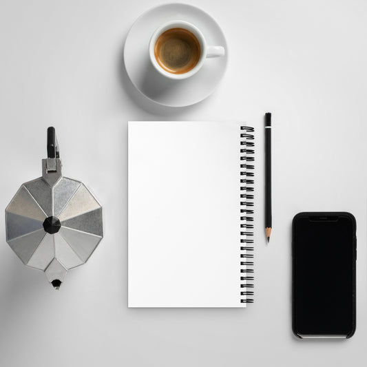 Maker Bulb Render Spiral notebook