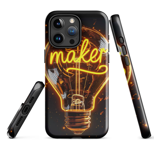 Maker Bulb Render Tough Case for iPhone®