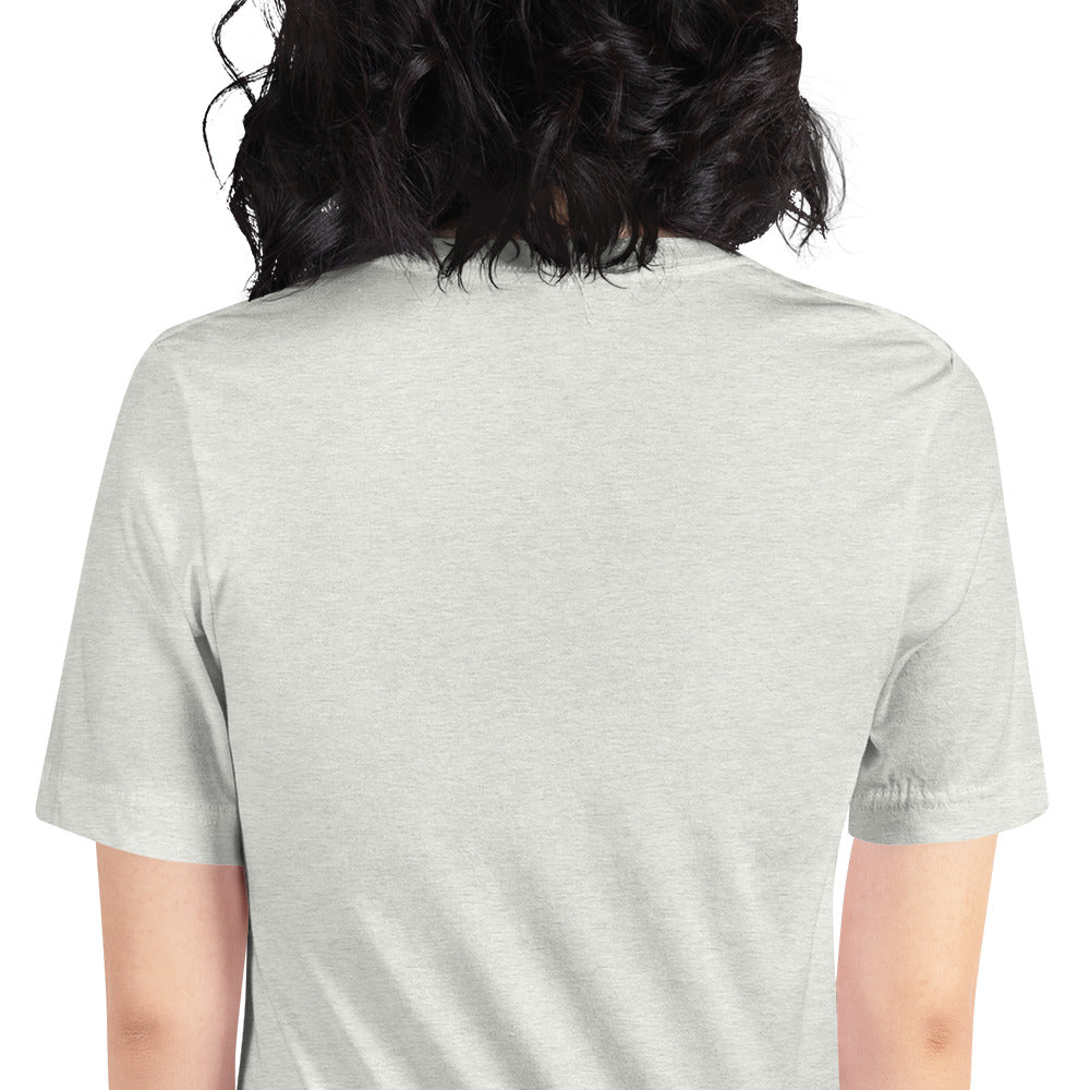Color Splash Compass Unisex t-shirt
