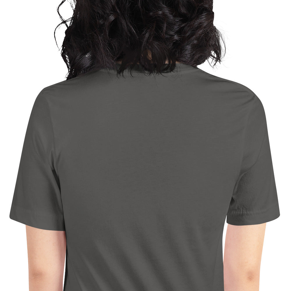 Color Splash Compass Unisex t-shirt
