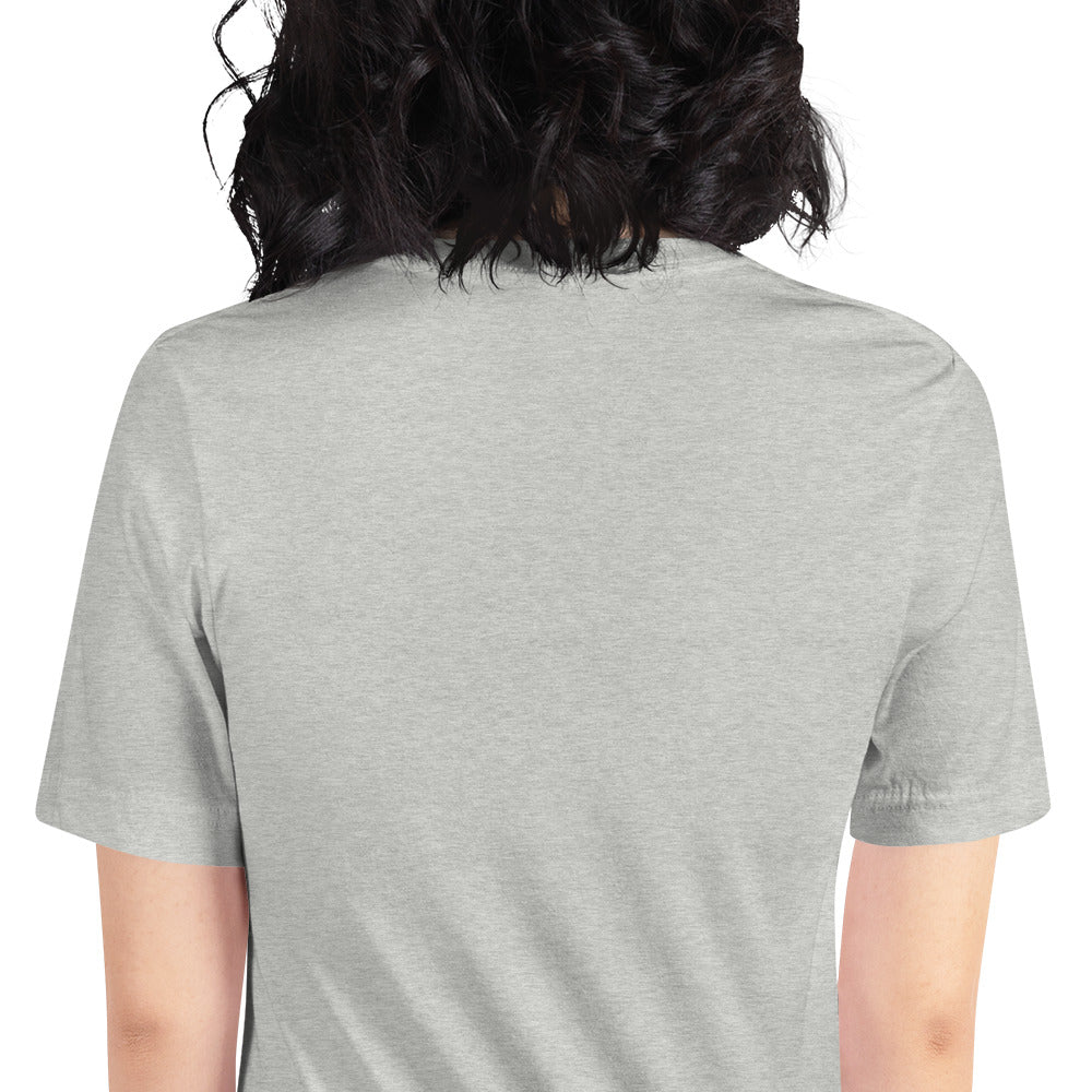 Color Splash Compass Unisex t-shirt