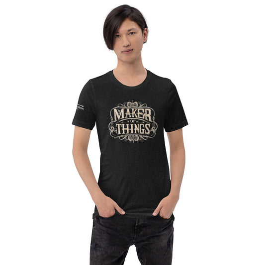 Maker of Things Vintage Logo Unisex t-shirt