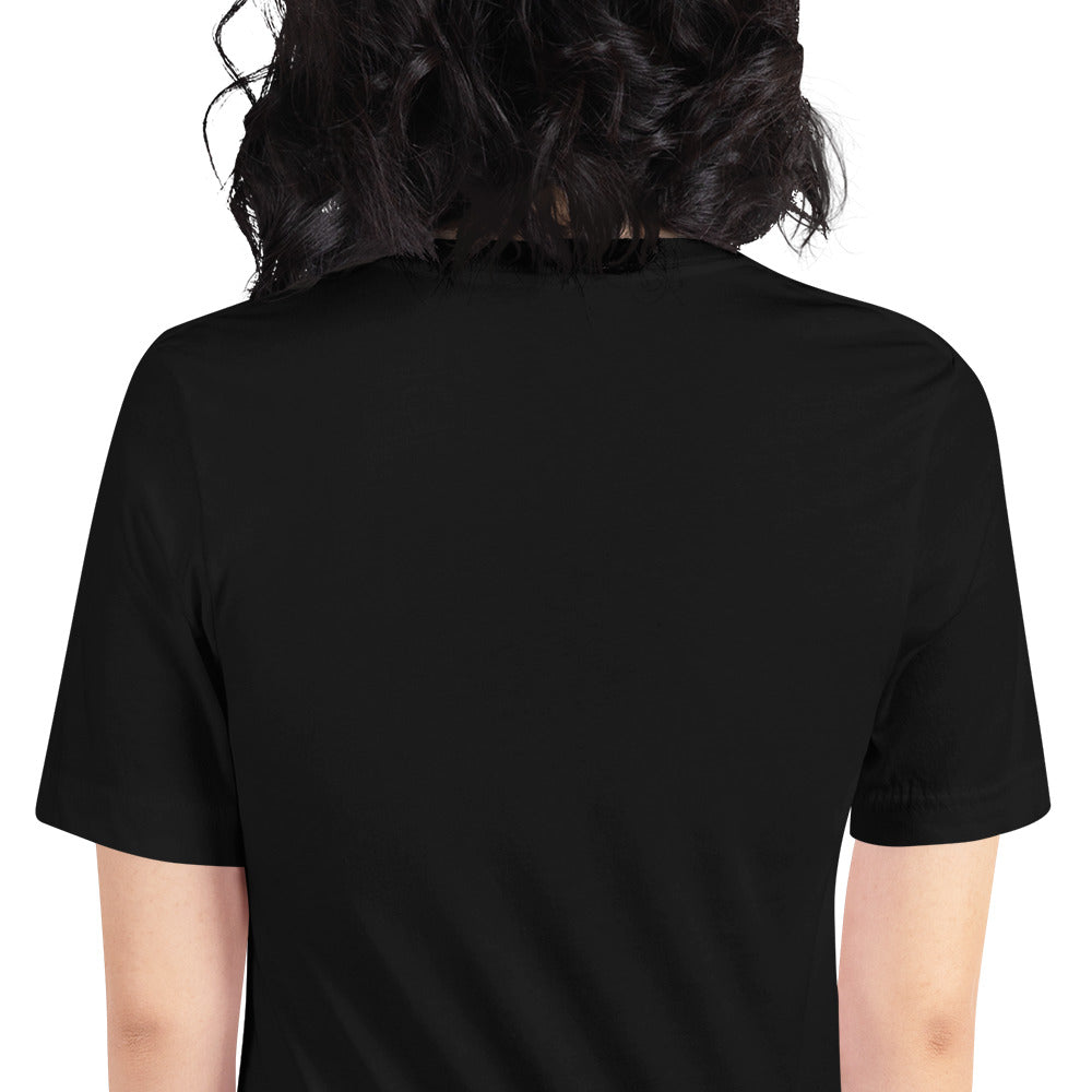 Color Splash Compass Unisex t-shirt