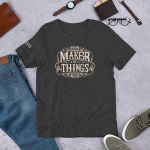 Maker of Things Vintage Logo Unisex t-shirt