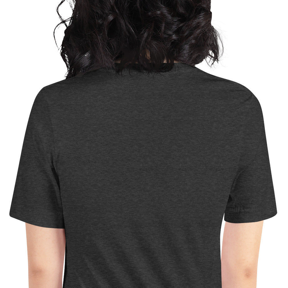 Color Splash Compass Unisex t-shirt