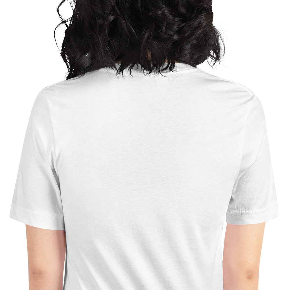 Color Splash Compass Unisex t-shirt