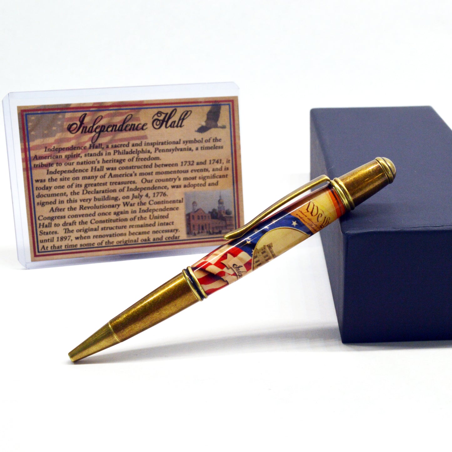 Independence Hall Embedded Artifact | Fitzgerald Ballpoint