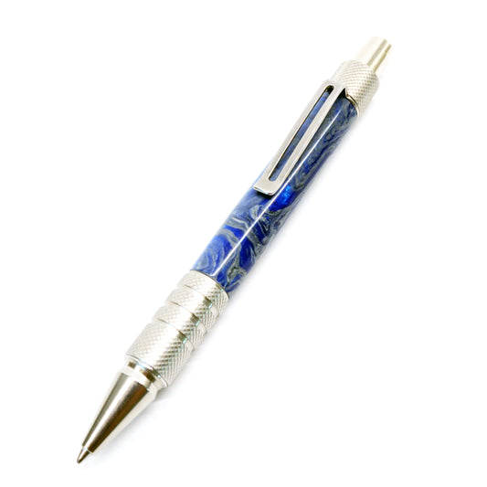 Cobalt Steel Resin | Austin Click Ballpoint
