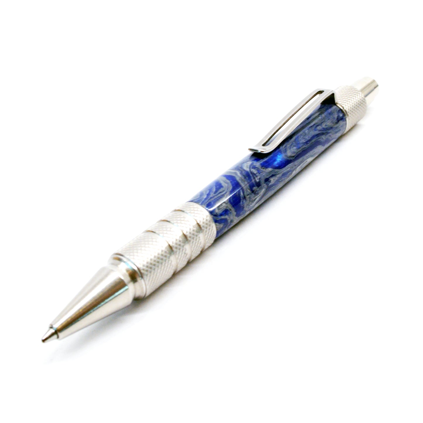 Cobalt Steel Resin | Austin Click Ballpoint