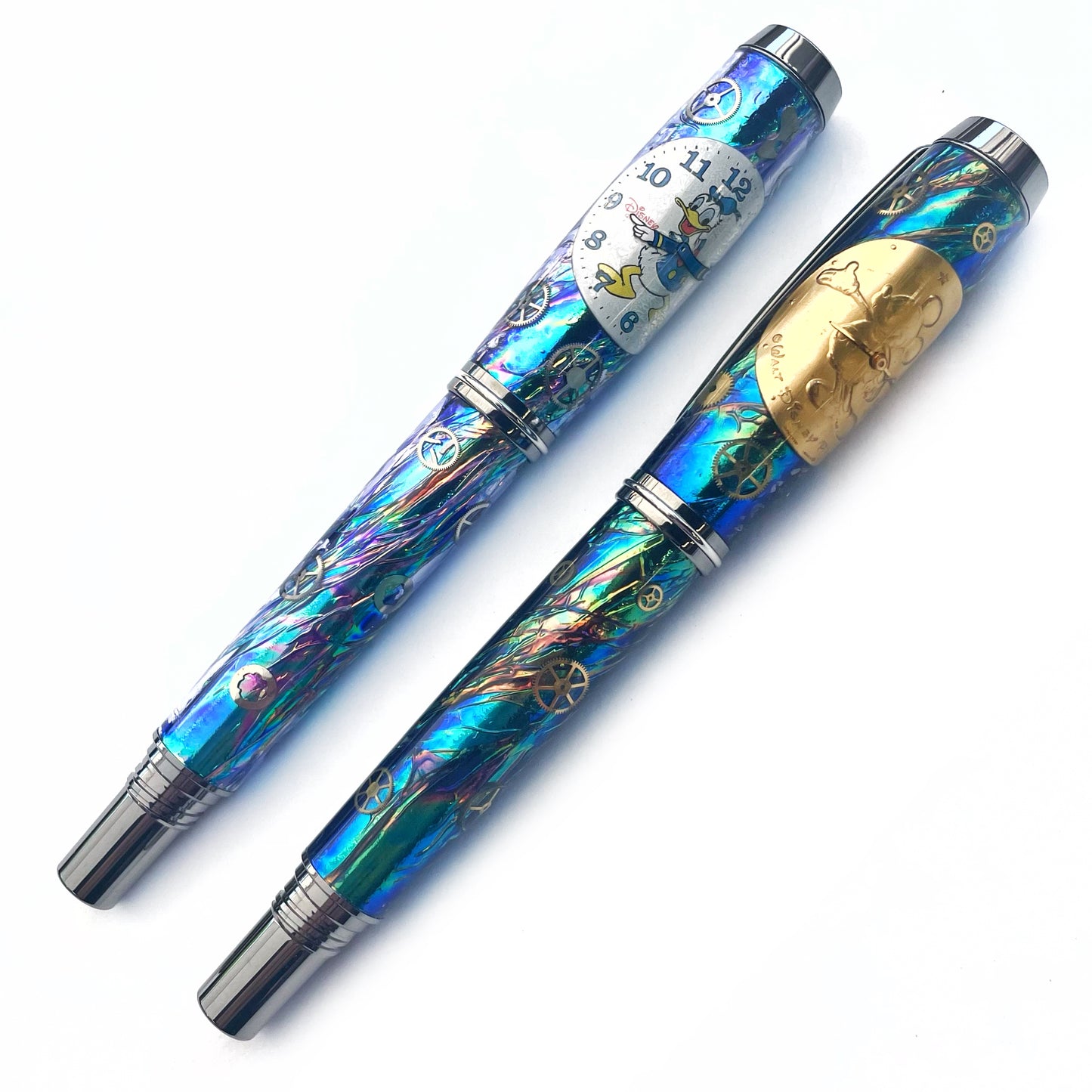 Character Watch Parts | Black Titanium Don Rollerball Pen