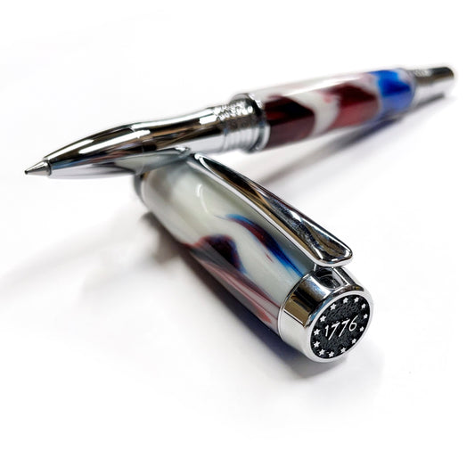 The Patriot | Red, White & Blue Resin