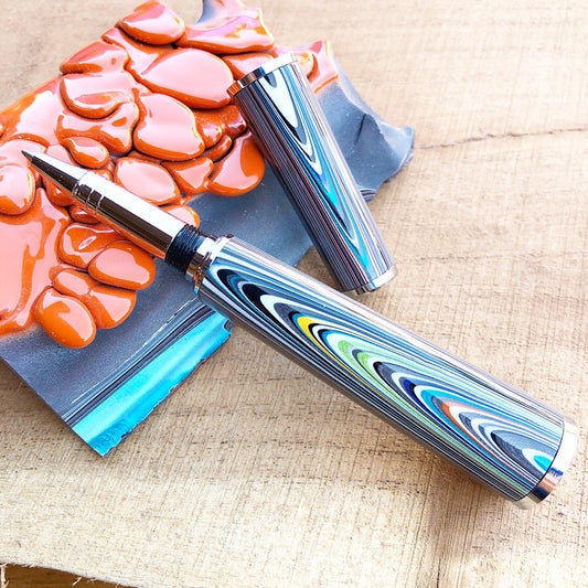 Jeep Fordite | Chrome Pinna Rollerball
