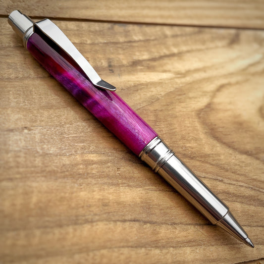 Stainless Steel Coyote Click Ballpoints