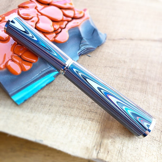 Jeep Fordite | Chrome Pinna Rollerball
