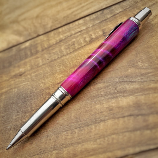 Stainless Steel Coyote Click Ballpoints