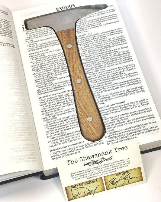 Shawshank Rock Hammer - Made With THE Shawshank Oak