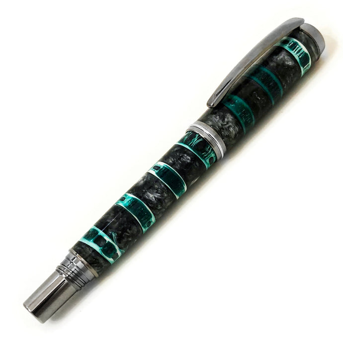 Shark Vertebrae | Black Titanium Don Rollerball