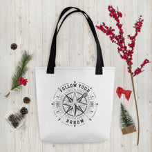 Load image into Gallery viewer, Follow Your Arrow Tote bag