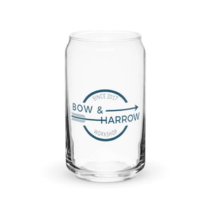 Logo Can-shaped glass