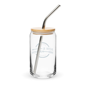 Logo Can-shaped glass