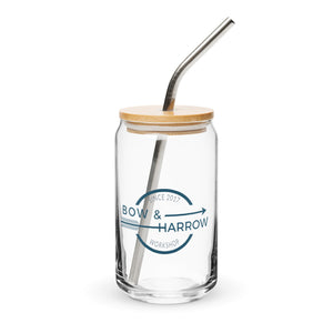 Logo Can-shaped glass