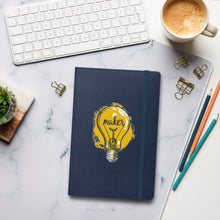 Load image into Gallery viewer, Maker Bulb Hardcover bound notebook