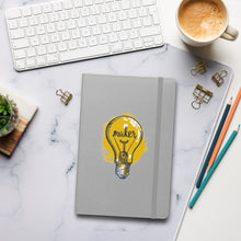 Load image into Gallery viewer, Maker Bulb Hardcover bound notebook