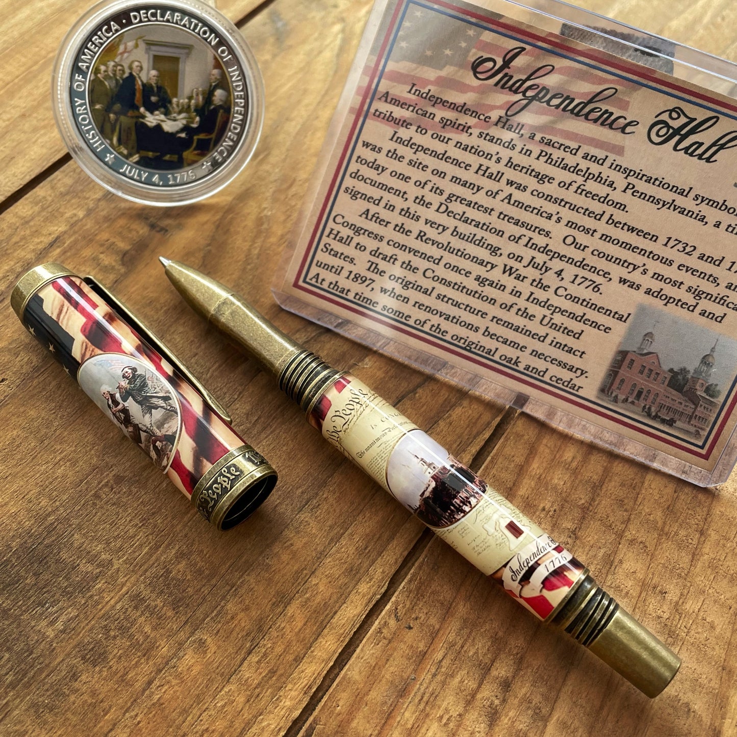 The Patriot | Independence Hall Embedded Artifact