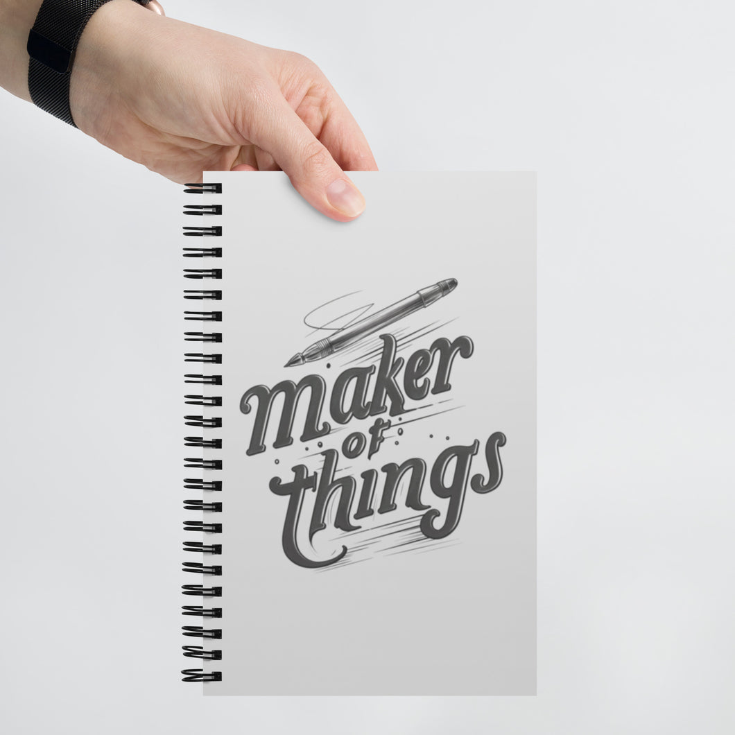 Maker Spiral Notebook