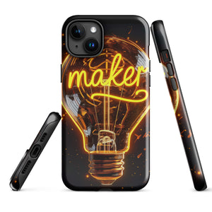 Maker Bulb Render Tough Case for iPhone®