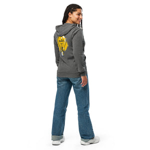 Maker Bulb Unisex zip hoodie