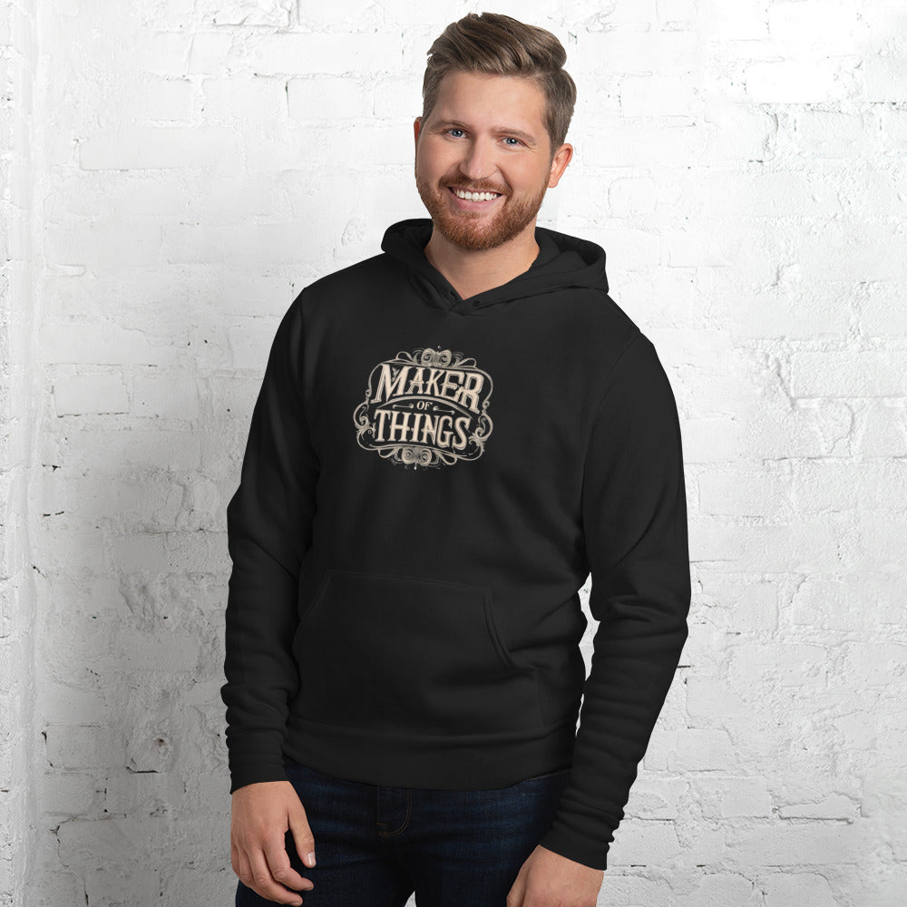 Maker Of Things Vintage Logo Unisex Hoodie