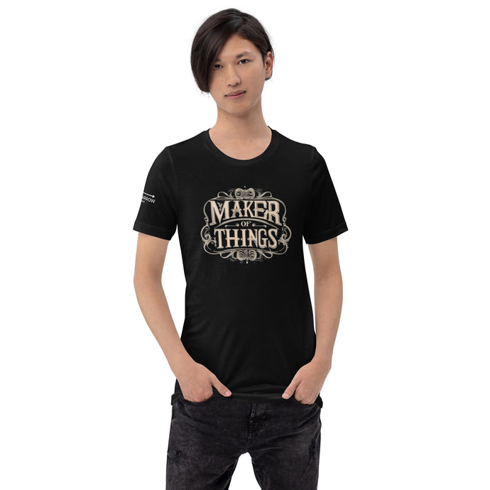 Maker of Things Vintage Logo Unisex t-shirt