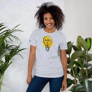 Maker Bulb Unisex t-shirt