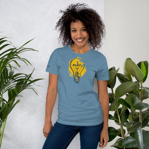 Maker Bulb Unisex t-shirt