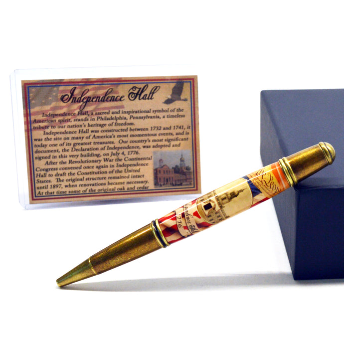 Independence Hall Embedded Artifact | Fitzgerald Ballpoint