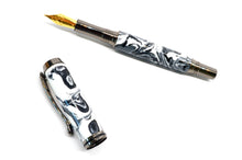 Load image into Gallery viewer, The Clooney | Great White Resin Fountain Pen