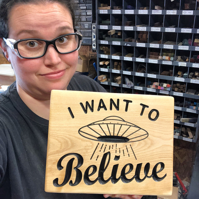 I Want To Believe | Wall Art