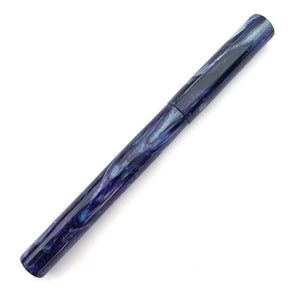 "Twilight Rain" DiamondCast | Stainless Steel Apollo Fountain Pen