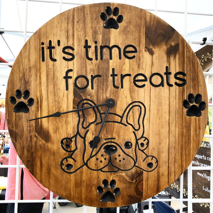 Time For Treats Wall Clock