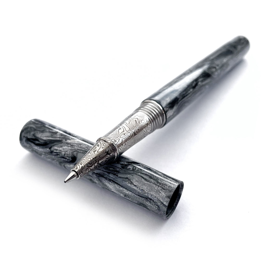 Faux Damascus | Stainless Steel Apollo Rollerball